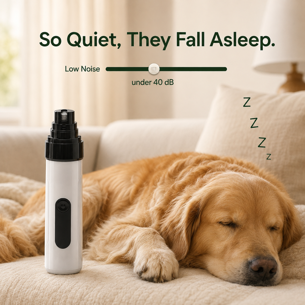 GentlePaw Quiet Nail Grinder